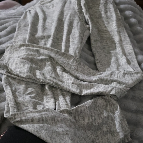 Hot Kiss Heather Gray Pants - Picture 2 of 11